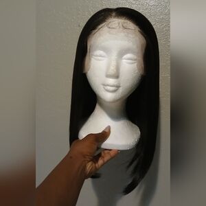 Sleek Dark Chocolate Expresso Brown (Almost Black)Women's Hair Wig (Color #2)